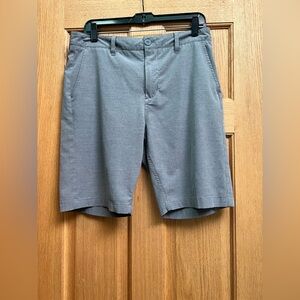 Men’s Devereux Hybrid Grey shorts.size 32
